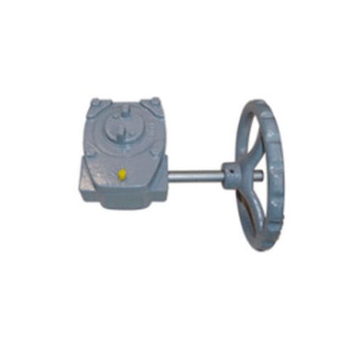 Worm gear reducer - 1193 series - SFERACO - right angle / for butterfly valves / manual