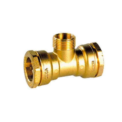 Hydraulic fitting - 865 series - SFERACO - threaded / T-shaped / NBR