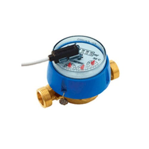 Dry dial water meter - 1714 series - SFERACO - single-jet vane wheel