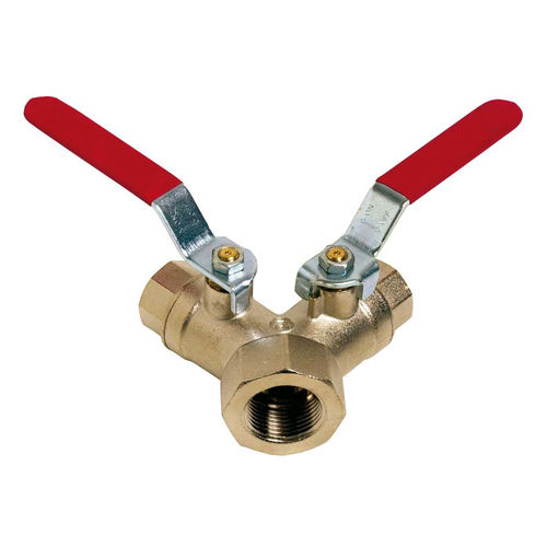 Ball valve - 589 series - SFERACO - lever / female / Y