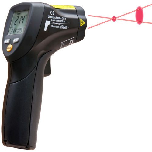 Digital pyrometer - ST 485 - Optron - °C / 20:1 / with double laser