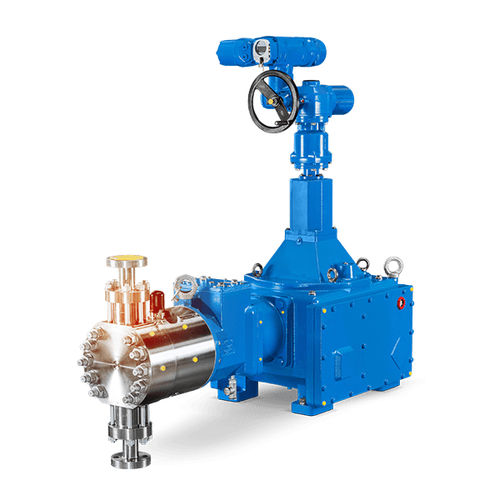 Diaphragm pump - LDF - LEWA GmbH - for chemicals / for food products / hydraulically-operated
