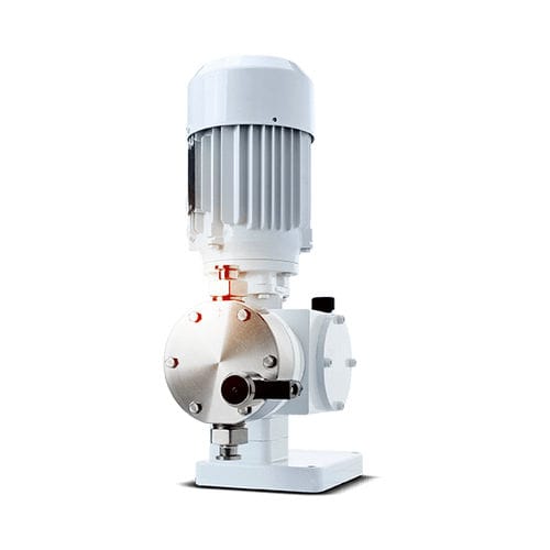 Diaphragm pump - ecodos®  - LEWA GmbH - for chemicals / electric / stationary