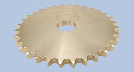 Straight-toothed sprocket wheel - DIN 8187, DIN 8188 - Wippermann jr. - hub