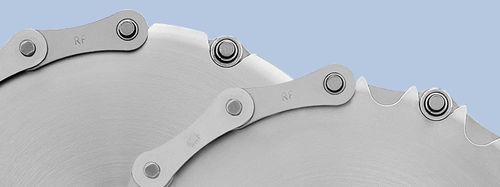 Chain sprocket wheel - DIN 8181, ISO 1275 - Wippermann jr. - double