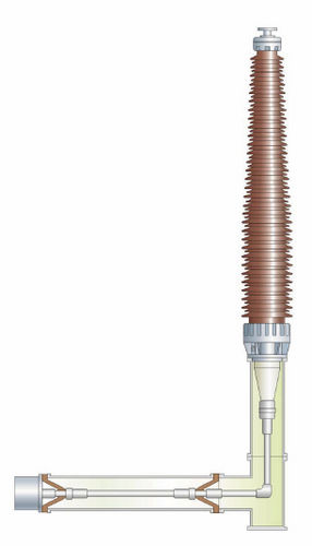 Oil transformer bushing - 145 - 550 kV | EGA - Trench Group