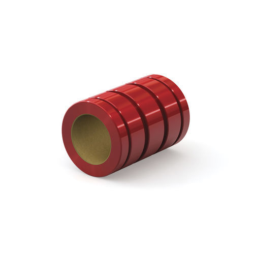 Linear plain bearing - FL series - PBC Linear - anodized aluminum / stainless steel / shell