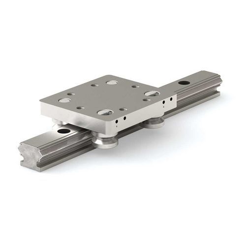 Roller linear guide - IVTAAN series - PBC Linear - precision / stainless steel / aluminum