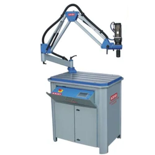 Swing-arm tapping machine - 24300DB - AXIOS Tapping by PRAKASH group - vertical / electric / high-speed
