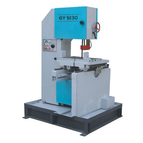 Band saw - GY5130 - Zhejiang Weiye Sawing Machine Co., Ltd - vertical / for steel / for PVC