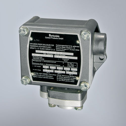 Adjustable piston pressure switch P1X Barksdale diaphragm