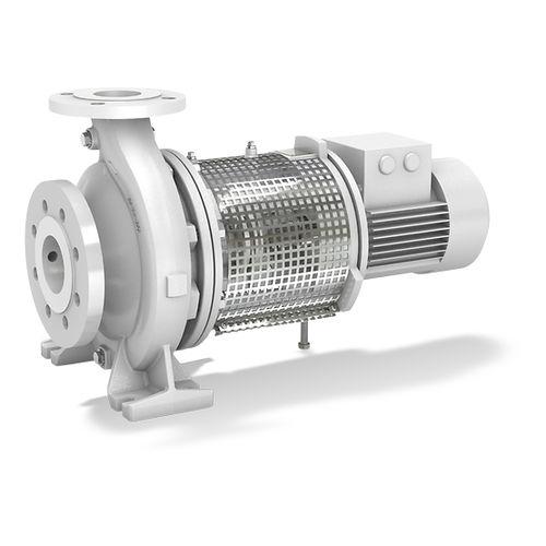 Centrifugal with volute pump - Etabloc SYT - KSB - for wastewater / for hot water / electric