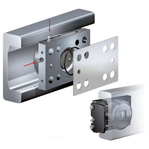 Steel flange - AP LUB series - WINKEL - rectangular