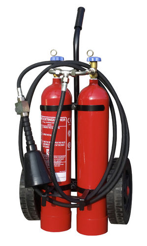 Gas (CO2) extinguisher - 10 kg, 144B | CO210000 - Pii Srl - wheeled