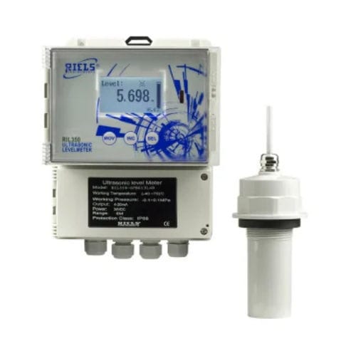 Ultrasonic level transmitter - RIL350 series - Riels Instruments - for liquids / analog / RS-485