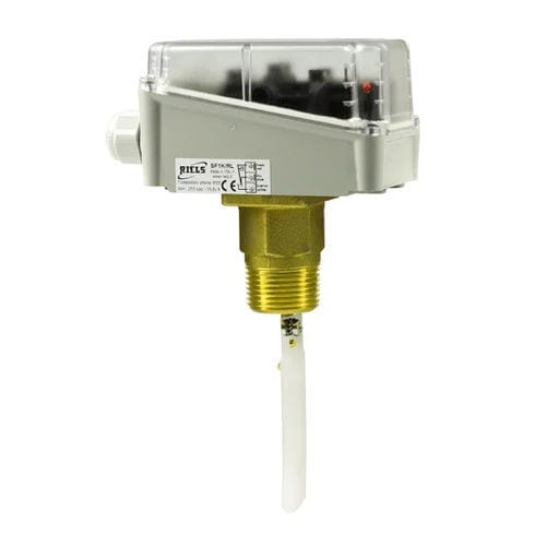 Paddle flow switch - RIV105 - Riels Instruments - for liquids / vertical / threaded