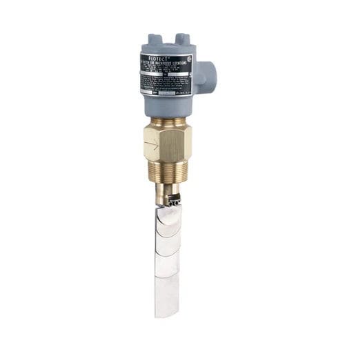 Paddle flow switch - V4-2-U-AT - Riels Instruments - for air / for liquids / threaded