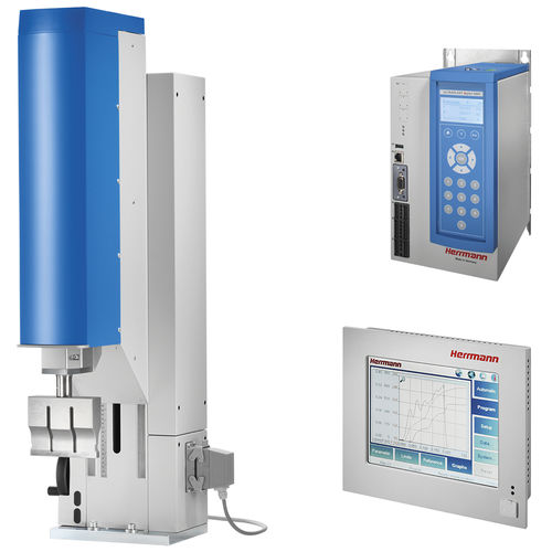 Ultrasonic welding system - HiQ MODULAR - Herrmann Ultraschall - servo-driven / integrated / pneumatic