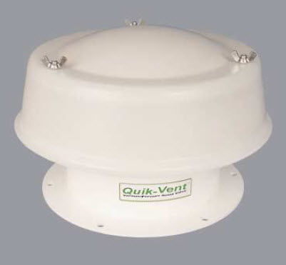 Pneumatic conveying relief valve - Quik-Vent™ 684 series - Dynamic Air - diaphragm