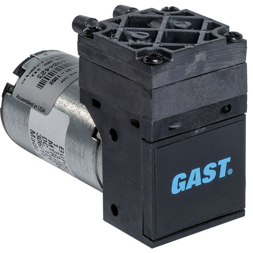 Diaphragm vacuum pump - 10D series - GAST - oil-free / single-stage / compact