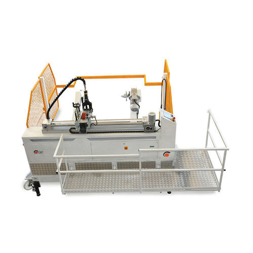 Cable winding machine - RRM 2200Q40 - CEF ENGINEERING s.r.l. - motorized / electric drive / heavy-duty