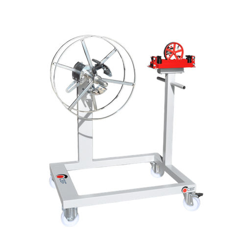 Coil coiler - INTER 0420 - CEF ENGINEERING s.r.l. - cable / manual / with length measuring device