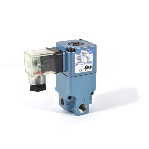 Poppet pneumatic directional control valve - 200 Series - MAC Valves - solenoid-operated / direct-operated / 3/2-way