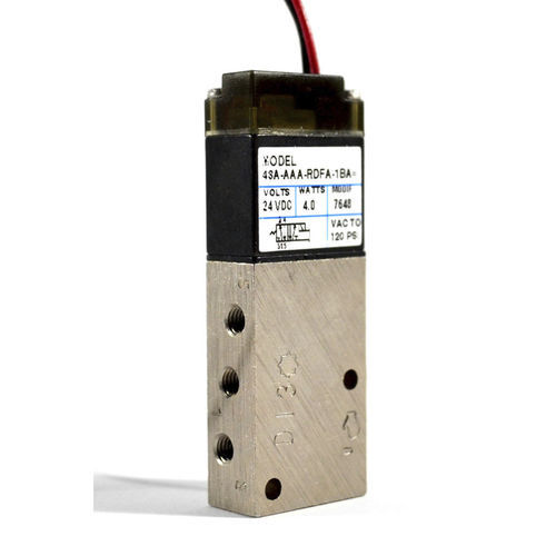 Poppet pneumatic directional control valve - 43 Series - MAC Valves - seat / solenoid-operated / direct-operated