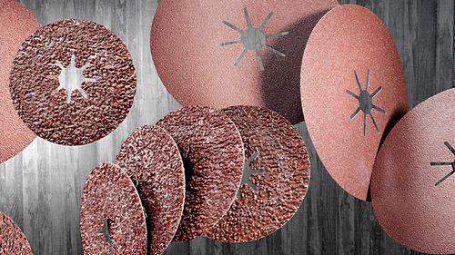 Aluminum oxide abrasive disc - 4961 sialoX - sia Abrasives - for deburring / for sanding / for metal