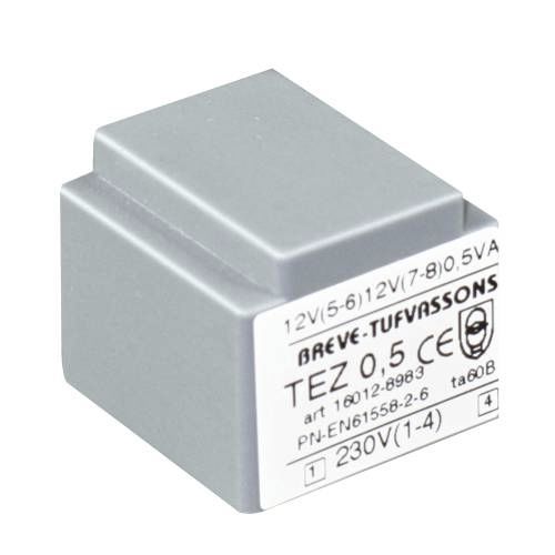 PCB transformer - TEZ series  - BREVE-Tufvassons - power / cast resin / for printed circuit boards