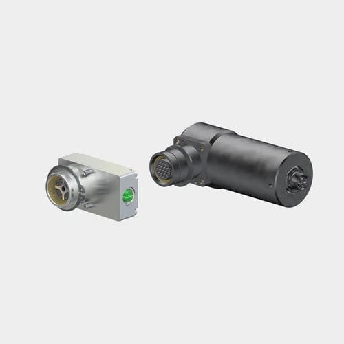Data connector - Giga10-S90-S-M12X - Stäubli Electrical Connectors AG - circular / M12 / multipole