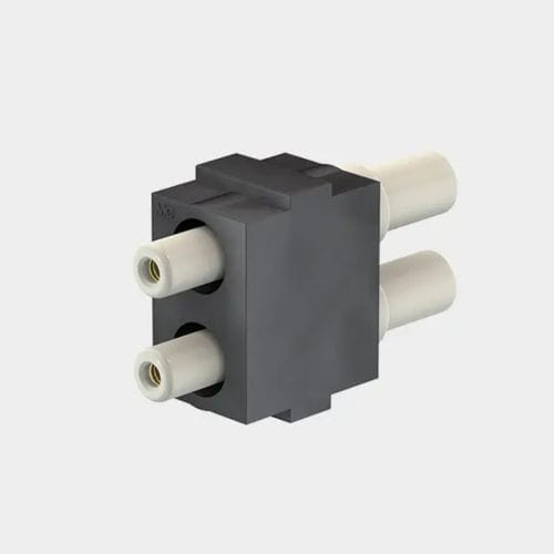 Pneumatic connector module - CT-E3-2/HV-B - Stäubli Electrical Connectors AG - crimp / power / 2-pole
