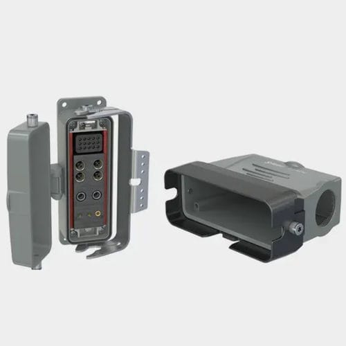 Plastic connector housing - Stäubli Electrical Connectors AG - aluminum