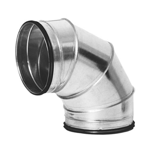 Steel pipe elbow - BFU  - LINDAB - for ventilation / 90°