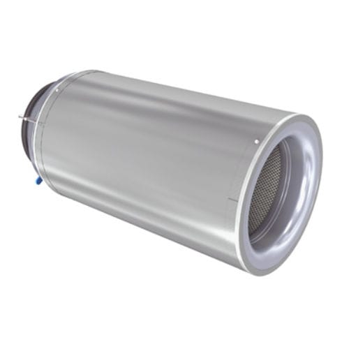 Exhaust silencer EXAD LINDAB for ventilation systems / tubular