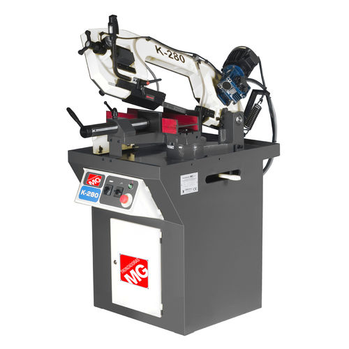 Band saw - K-280-M BH - TRONZADORAS MG - for steel / semi-automatic / with cooling system