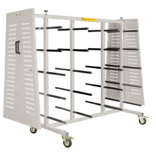 Handling cart - CHP-1730 - TRONZADORAS MG - metal / aluminum profile / with swivel casters