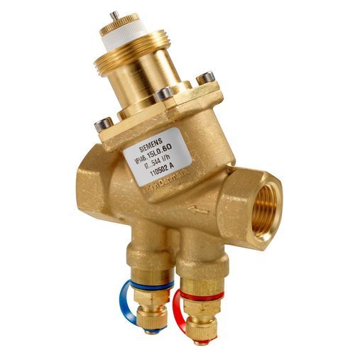 Globe valve - VPI46.15L0.6Q - Siemens Building Technology HVAC Products - hydraulic / for control / for water