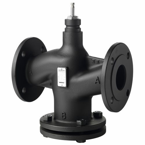 Globe valve - VVF43.100-160 - Siemens Building Technology HVAC Products - hydraulic / for control / for water