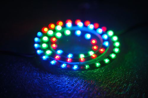 RGB LED - SMD-LX0707RGB-TR - LUMEX - round / power / industry