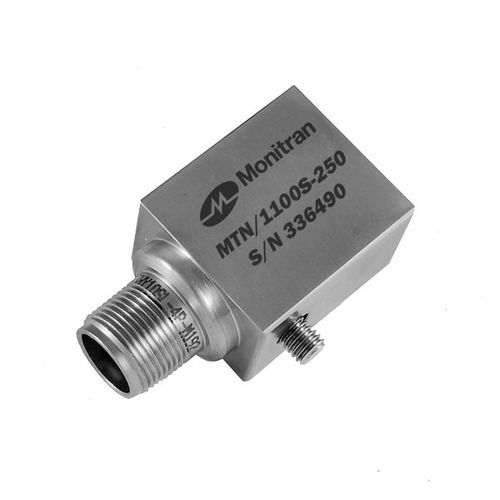 Triaxial accelerometer - MTN/1100S  - Monitran - vibrating / constant-current / rugged