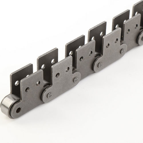 Transmission chain - Ocean Industry - steel / roller / attachment