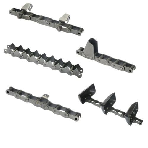 Transmission chain - 55VF1H2 - Ocean Industry - zinc / roller / lube-free