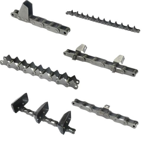 Transmission chain - CA series - Ocean Industry - steel / zinc / lube-free