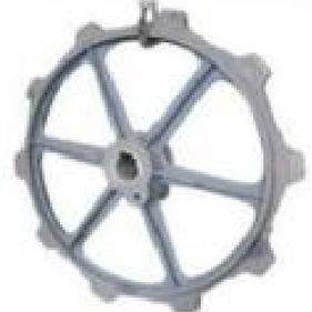 Chain sprocket - XT series - Ocean Industry - helical-toothed / carbon steel / stainless steel