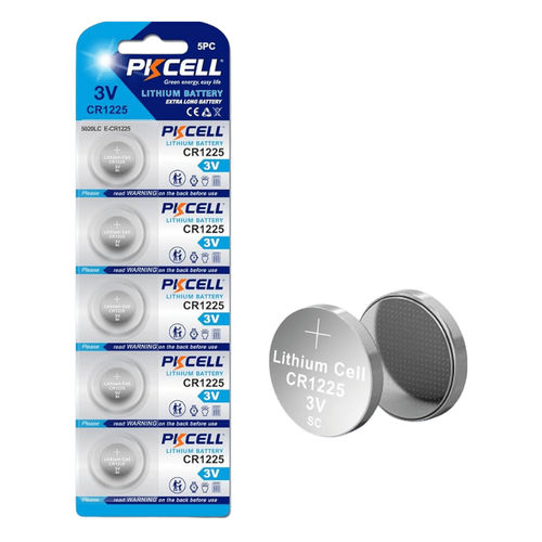 Lithium-manganese dioxide battery - 1225 - Shenzhen PKCELL Battery Co. Ltd - round / CR / 3 V