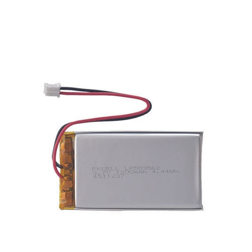 Lithium-polymer rechargeable battery - LP503562 - Shenzhen PKCELL Battery Co. Ltd - rectangular / 3 V / CE