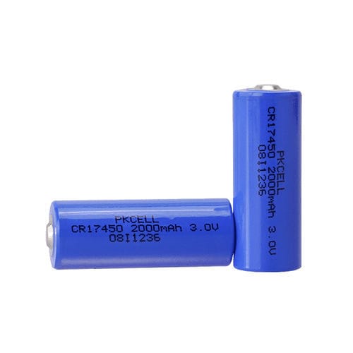 Li-MnO2 battery - CR17450 - Shenzhen PKCELL Battery Co. Ltd - cylindrical / CR / 3 V