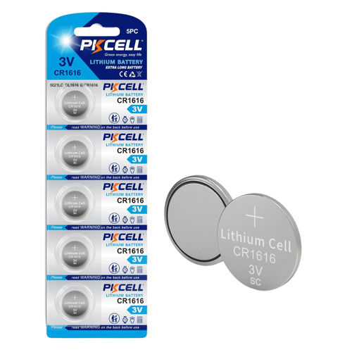 Lithium-manganese dioxide battery - 1616 - Shenzhen PKCELL Battery Co. Ltd - round / CR / 3 V