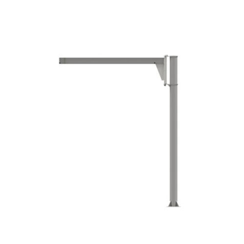 Stainless steel jib crane - PFIIN - COMEGE - pillar / 270°